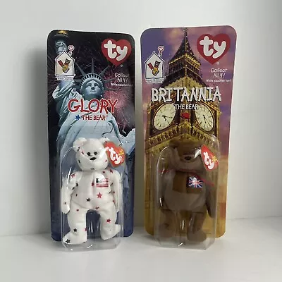 Original 1999 TY Beanie Baby Glory Britannia McDonalds Vintage In Packaging • $7.14