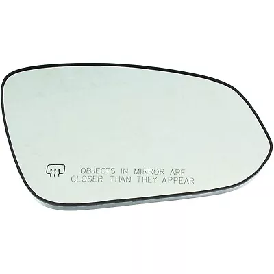 Passenger Mirror Glass For 2014-2019 Toyota Highlander Heated With Backing Plate • $13.50