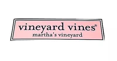 New Authentic Vineyard Vines Martha's Vineyard Sticker Laptop Hydro Yeti Decal • $3.49