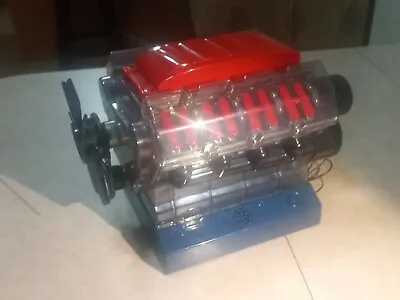 Mini Engine Car Motor Assembly Model Napa Balkam Auto Part 19546. V8 Running • $50