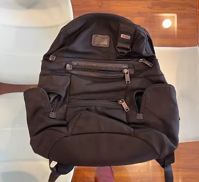 Tumi Backpack Vintage Black • $40