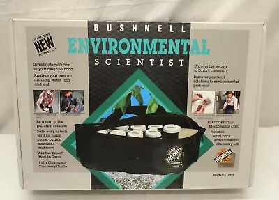 Vintage Bushnell Environmental Scientist Portable Chemistry Lab Set 18-0800 1989 • $37.95