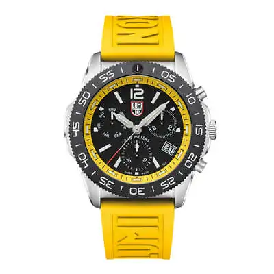 New Luminox Pacific Diver Black Dial Rubber Band Men's Watch XS.3145 • $545.05