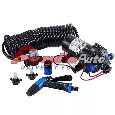 60PSI Washdown Deck Wash Pump Kit 12V 5.0 GPM For Boat Marine Bb Caravan • $893.59