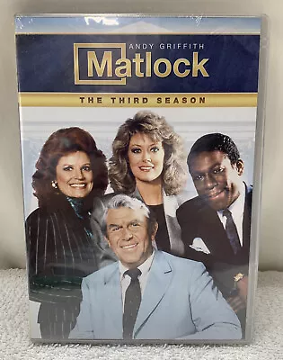 Matlock: Season 3 DVD 5-Disc Set Brand New & Sealed Andy Griffith Free Shipping • $13.31