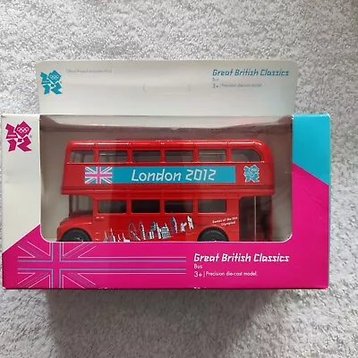 Corgi - London Olympics 2012 - Great British Classics Bus - 1:64 Diecast Model • £13