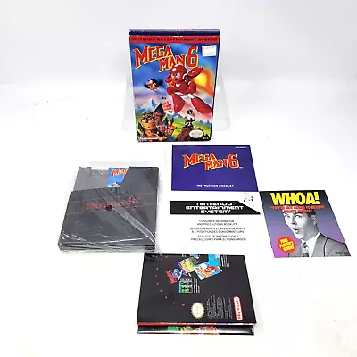 Mega Man 6 (Nintendo Entertainment System 1994) CIB Complete W/ Manual & Inserts • $279.97