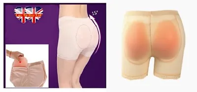 £11.99 • Buy Ladies Silicon Pants,Fake Hip Padded,Underwear, Body Shaper
