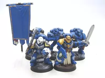 (5089) Company Command Squad Space Marines Adeptus Astartes 40k 30k • £2.20