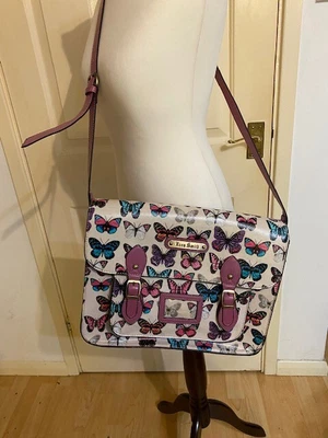 £9.95 • Buy Anna Smith Butterfly Print Satchel Crossbody Shoulder Bag 