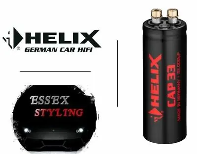 Helix CAP 33 Car Audio Alternator Noise Supressor Capacitor 12v New In • £44.99