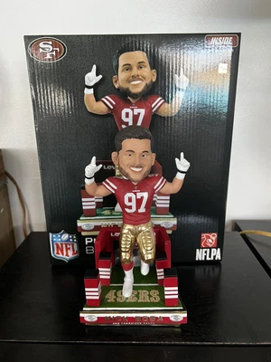 $300 • Buy Nick Bosa San Francisco 49ers Bobblehead Tunnel Entrance.            #1 Of 321