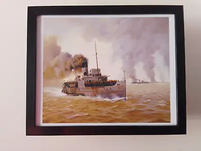 Malcolm Root Print 'Dunkirk Evacuation'    FRAMED • £21