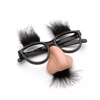 Fancy Cosplay Disguise Moustache Glasses Halloween Party Dress Big Nose  • $1.53