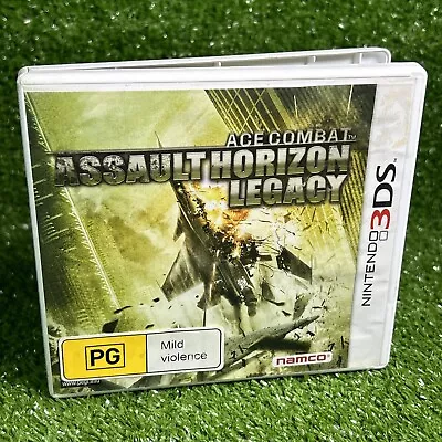 Ace Combat Assault Horizon Legacy Nintendo 3DS With Manual • $49.99