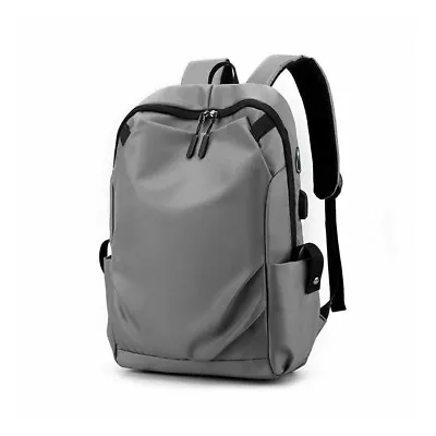 Waterproof Men Women Backpack Bookbag School Travel Laptop Rucksack Zipper Bag • $13.54