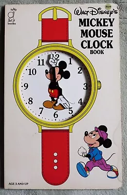 Mickey Mouse Clock Book Tuffy • $6