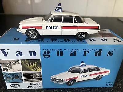 Corgi Vanguards 1:43 VA06503 Hampshire Constabulary Rover 3500 V8 • £20