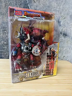 New Mega Bloks Dragons Metal Ages Stendhal Red Dragon Figure WORKS • $134.99