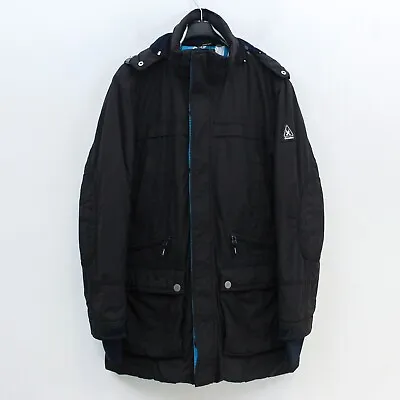 GAASTRA Mens L Regular Fit Jacket Coat Hooded Parka Water Wind Proof Winter Zip • $36.09