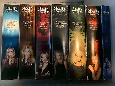 Buffy The Vampire Slayer Series 1-7 Set Season 1 2 3 4 5 6 7 Lot Authentic R1 • $42