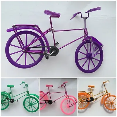 Miniature Bicycle Model Finger Bike Ornament Kids Wired Educational Toy Gift UK • £7.99