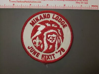 Boy Scout OA 231 Mikano Lodge 1978 Event 9780II • $9.99