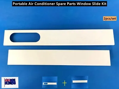 $27 • Buy Portable Air Conditioner Spare Parts Window Slide Kit Plate (2pcs/set)