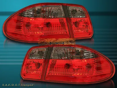 96-02 MERCEDES BENZ W210 E-Class E320 E420 RED SMOKE TAIL LIGHTS 4PC • $117.99