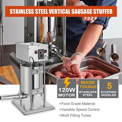 25L 110V Commercial Electric Sausage Stuffer Meat Filler Maker Machine DMC-FPPS • $899