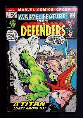 Marvel Feature #3 3rd Appearance DefendersHulk Vs. Xemnu-DR.STRANGE-SUB-MARINER • $9.99
