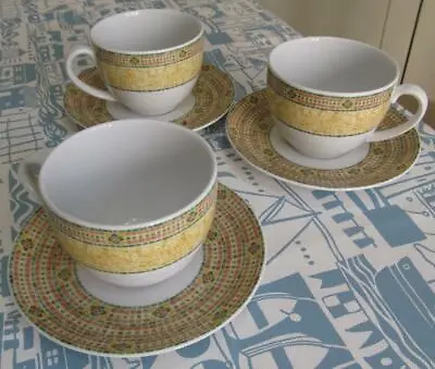 £16.99 • Buy Wedgwood Home Florence Tea Cups & Saucers Set Of 3   £16.99  (Free Post UK)