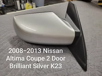 NEW SILVER 8-13 For Nissan Altima Coupe (2 Door) Passenger Side Mirror-Power   • $159.86
