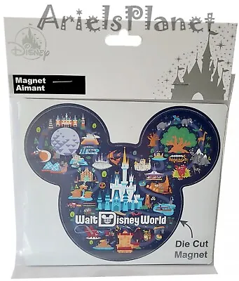 Walt Disney World Parks Mickey Mouse Icon Park Life Large Magnet Ornament • $23.99