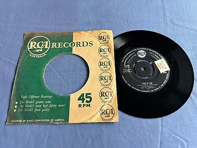 Elvis Presley Don't / I Beg Of You Rare Sample Australian Release 7  45 Single • $69.95