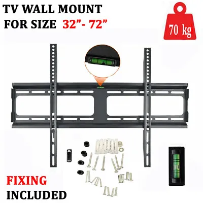 Tv Wall Bracket Mount Lcd Led Plasma For 32 40 50 55 60 65 72 Inch Uk • £8.27