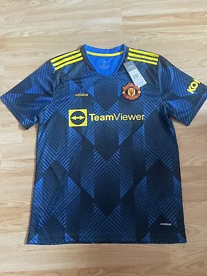 Manchester United Fc Shirt 2021/22 3rd Kit ‘Ronaldo’ Bnwt Size XL • £29.99