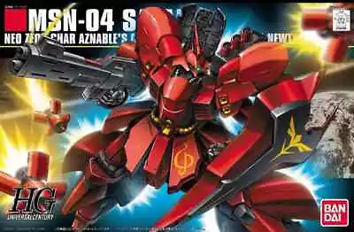 #88 HGUC Sazabi  Char's Counterattack  Gundam Model Kit Bandai Hobby • $28.90