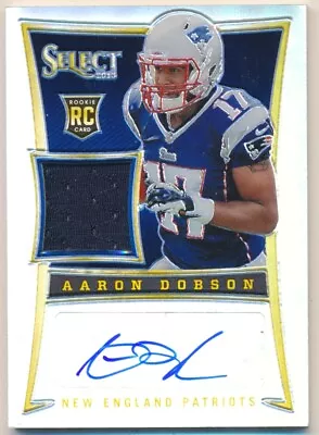 2013 Select Rookie Jersey Autographs Prizm #151 Aaron Dobson Auto Jersey /99  • $7