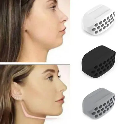 Jawline Jaw Exerciser Face Muscle Toner Fitness Neck Face Toning Anti-Wrinkle • £1.79