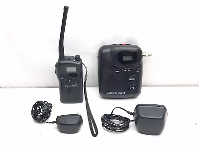 Dakota Alert M538-HT 2 Way MURS Radio W/ Radio Base M538-BS & Power Supply • $116.92