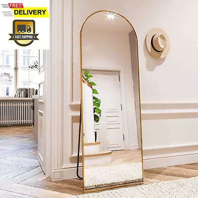 71 X30  Arched Full Length Mirror Free Standing Leaning Mirror Hanging Mounted.. • $121.48