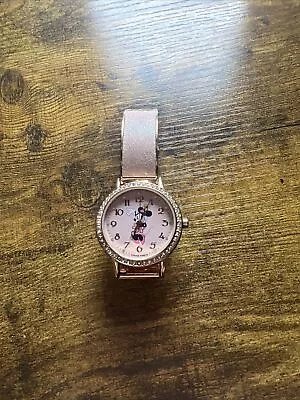 Disney Minnie Mouse Pink Sparkle Watch • $0.99