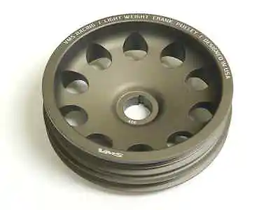 VMS Light Weight Aluminum Crank Crankshaft Pulley 88-91 Honda Civic CRX 1.6 Si • $79.95