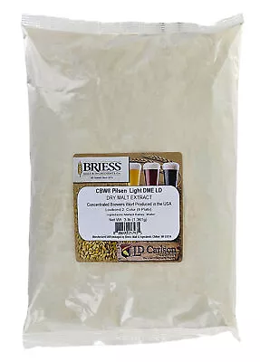 Briess Dried Malt Extract- Pilsen- 3 Lb. For Home Brew Beer Making • $16.94