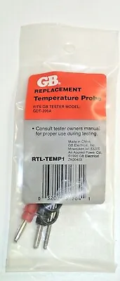 GB Tester Replacement Temperature Probe RTL-TEMP1 New In Package Fits GDT-200A  • $8.79