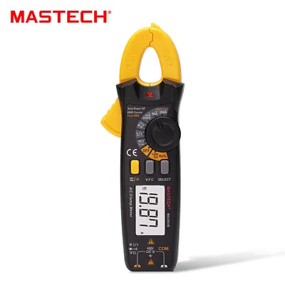MASTECH MS2003B Handheld True RMS Digital Clamp Meter Multimeter AC DC Volt Amp✦ • $29.90