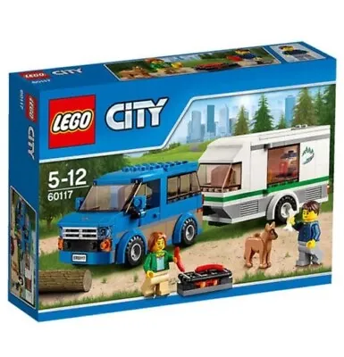 *BRAND NEW* Lego City 60117 Van & Caravan Retired Set X 1  • $69