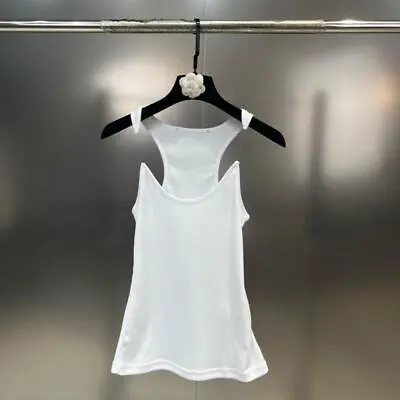 New Invisible Strap Design Y/project Vest Ribbed Cami Tank Sleeveless Women Tops • $38.45