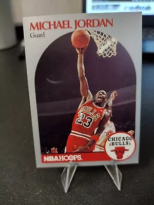 1990-91 NBA Hoops Michael Jordan #65 Chicago Bulls (3) • $2.50